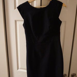 The Limited Navy Sheath Dress